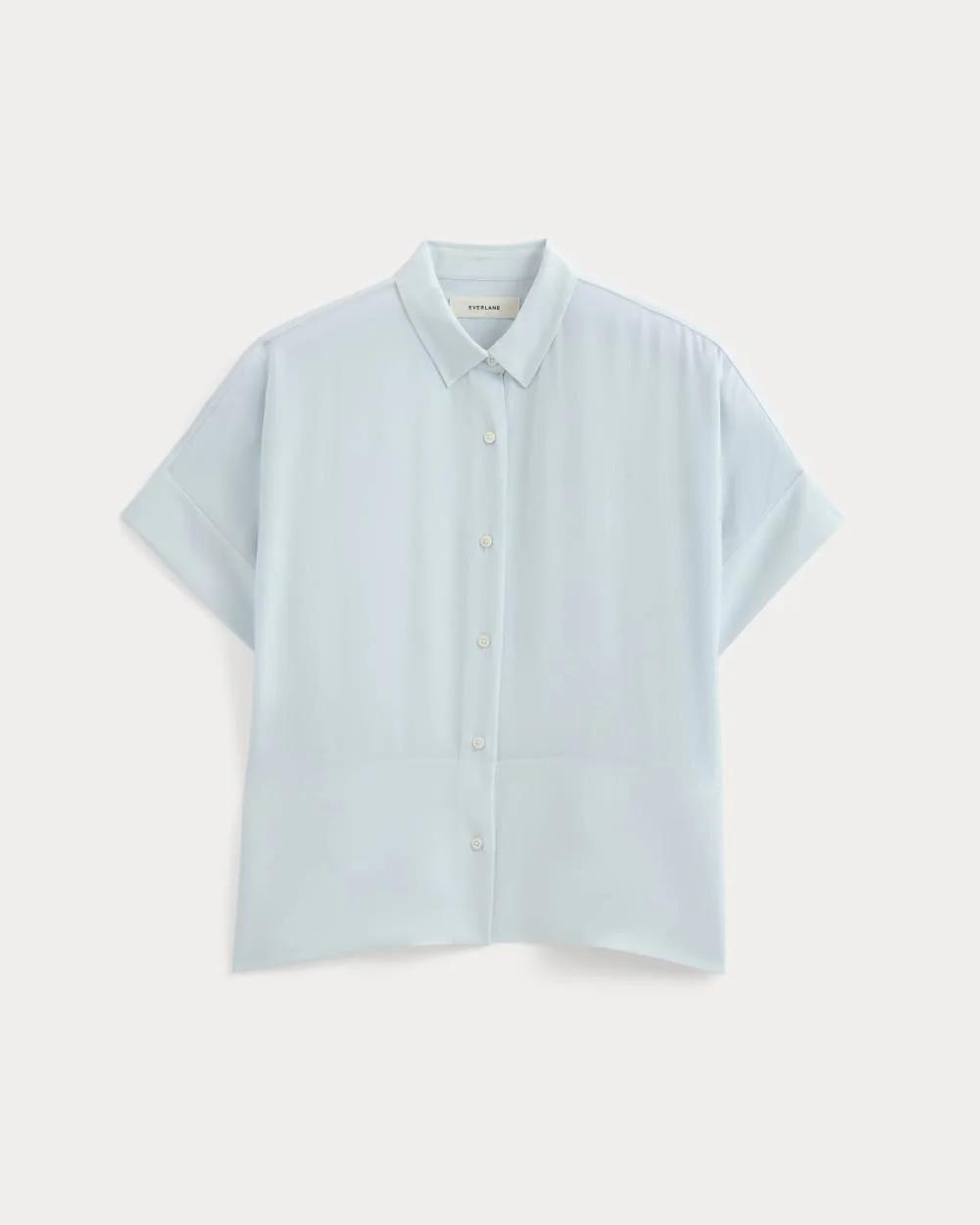 THE BOXY SHIRT IN WASHABLE SILK - 1