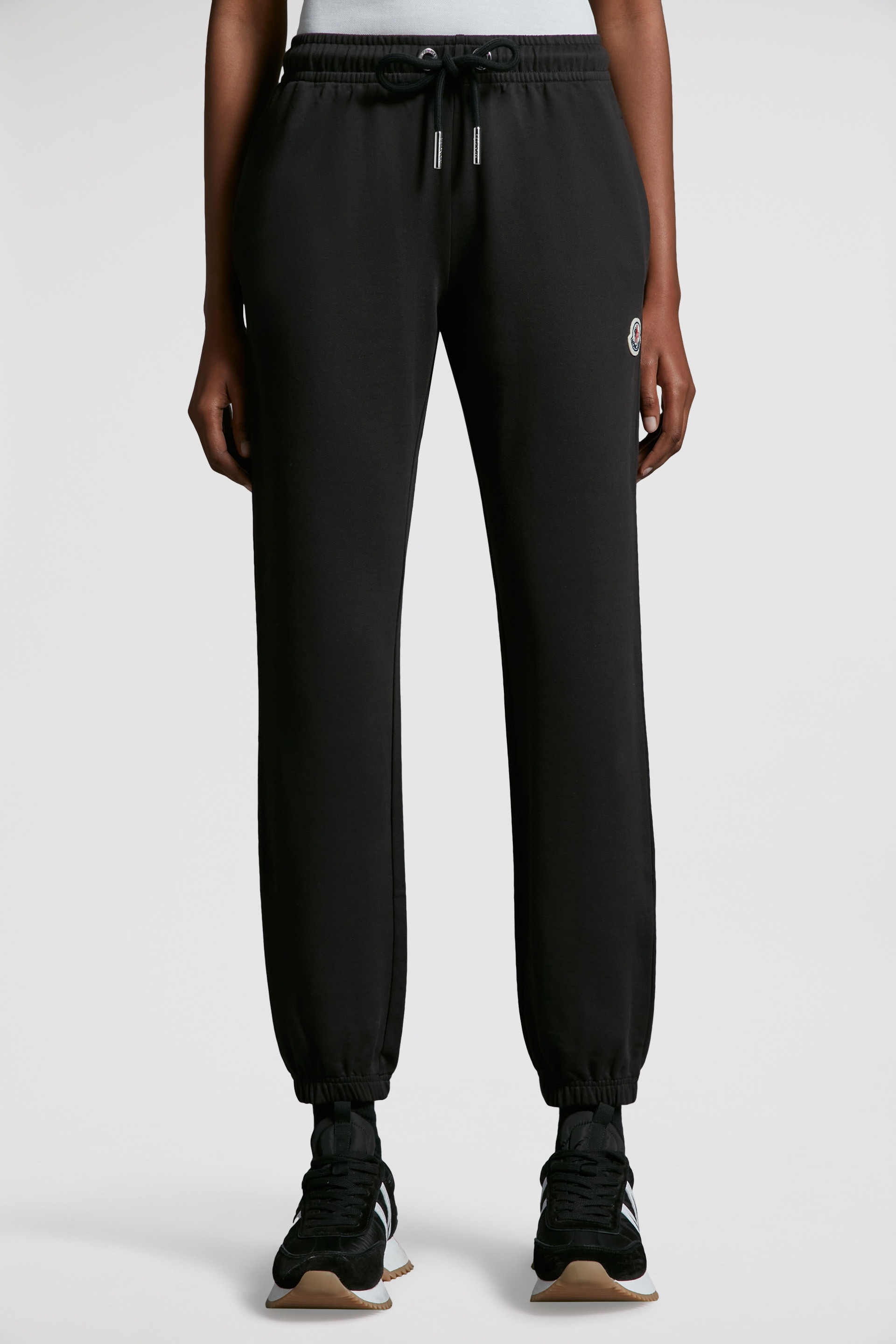 Logo Patch Cotton Sweatpants - 3