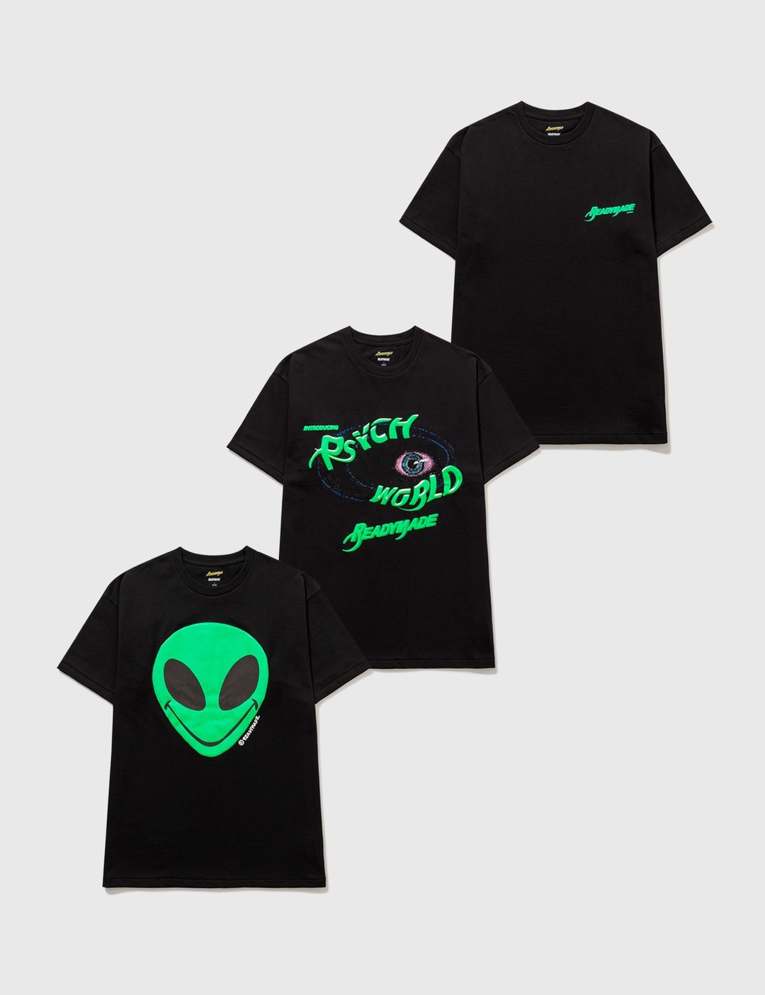 READYMADE X PSYCHWORLD T-SHIRT PACK OF 3 - 1