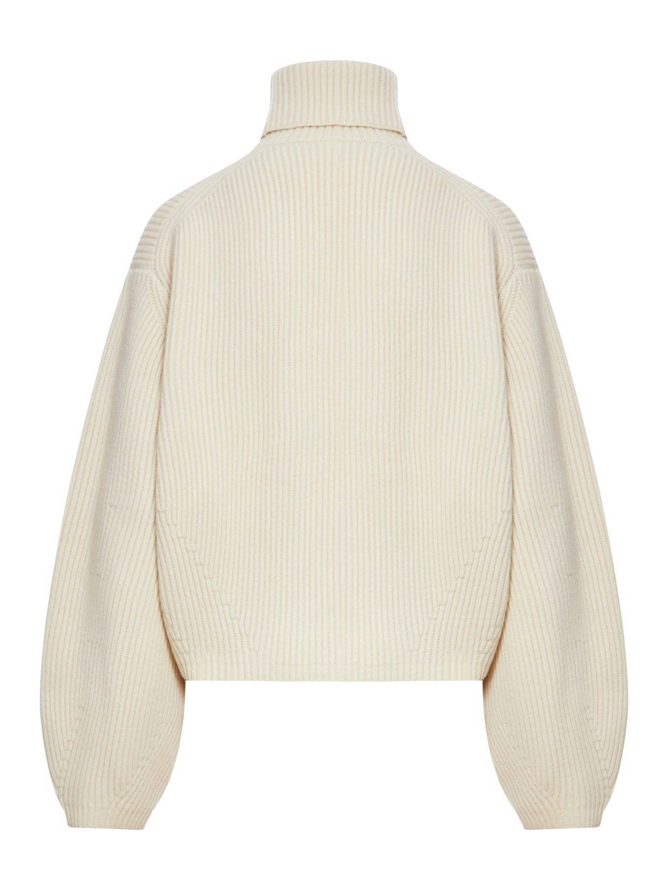 RIBBED TURTLENECK SWEATER - 2