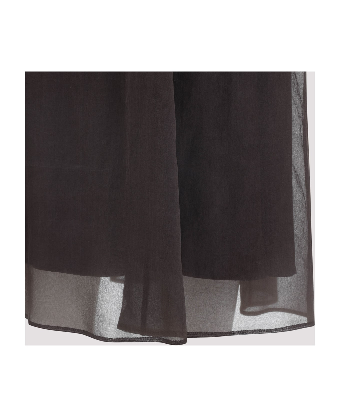 Silk Midi Skirt - 5