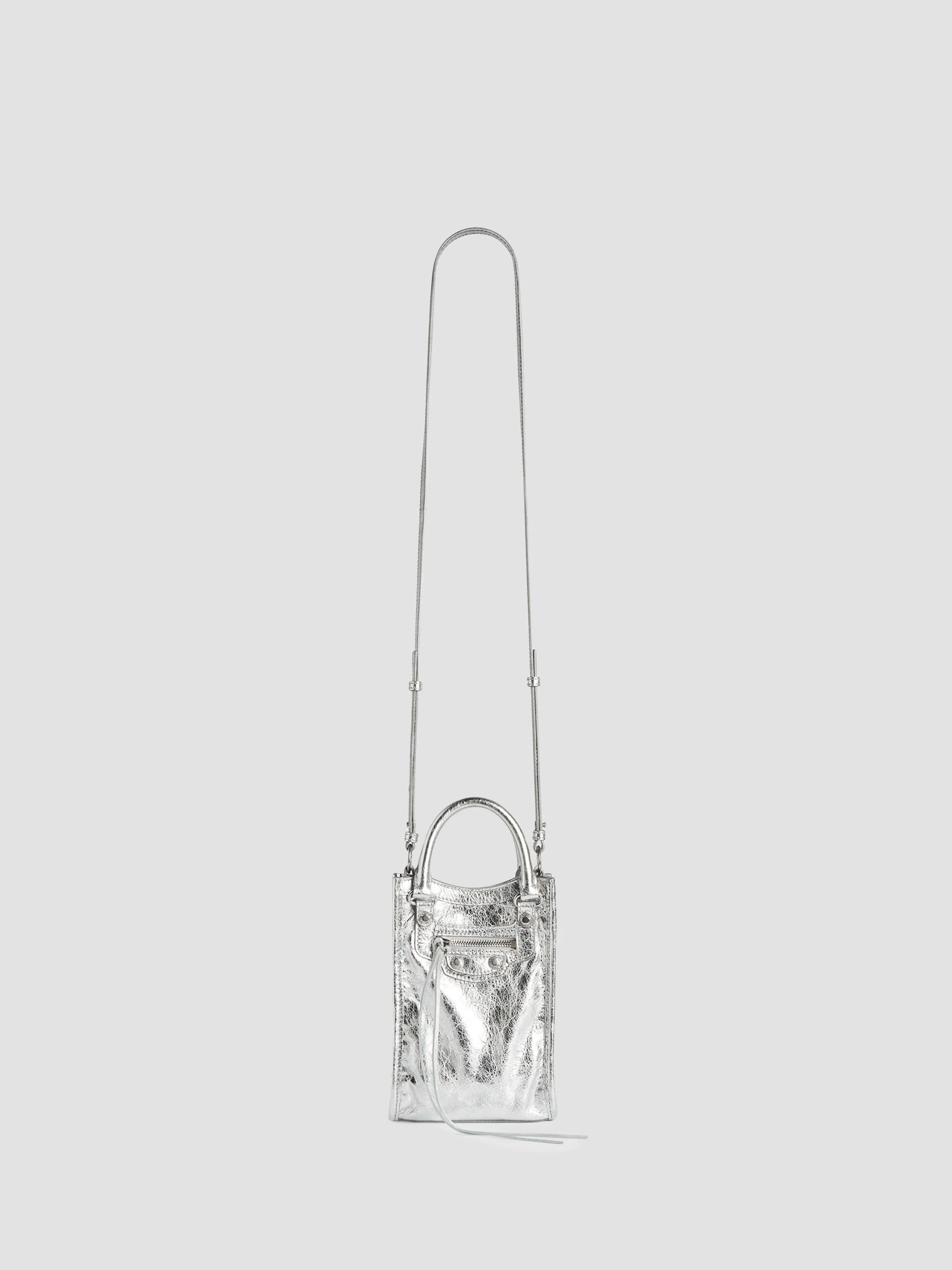 Women's Le City Crossbody Bag - Silver - 1