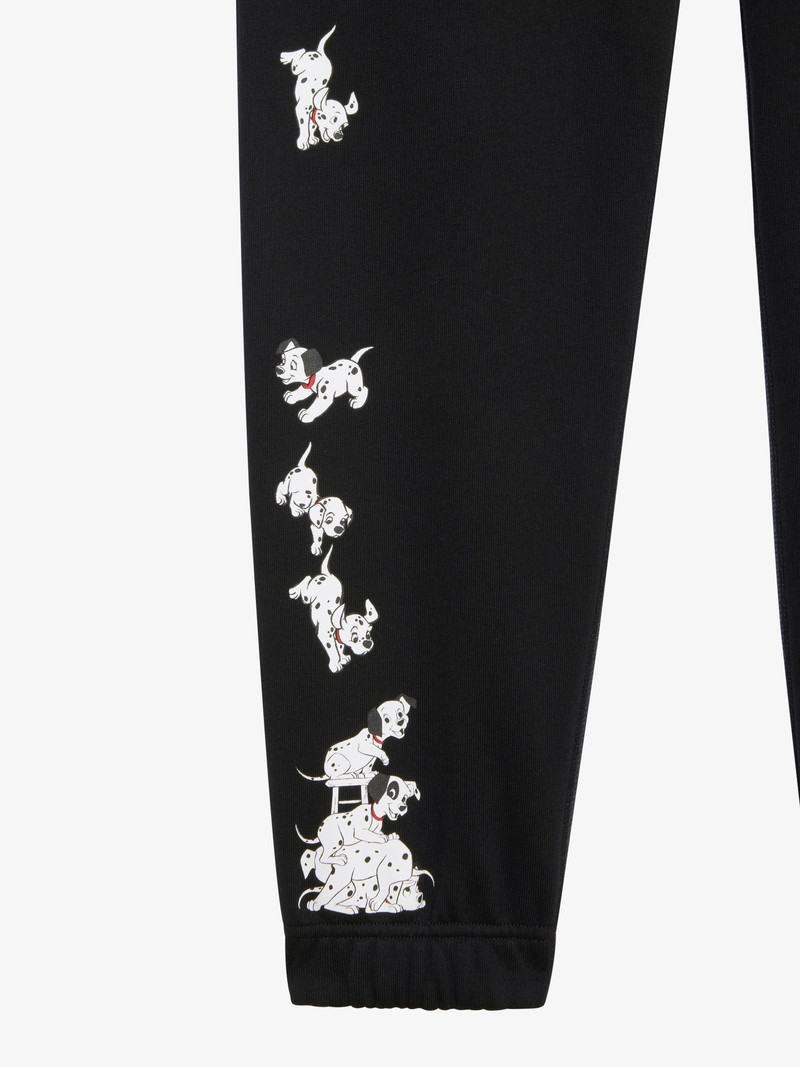 SLIM FIT 101 DALMATIANS JOGGER PANTS IN PRINTED FELPA 7