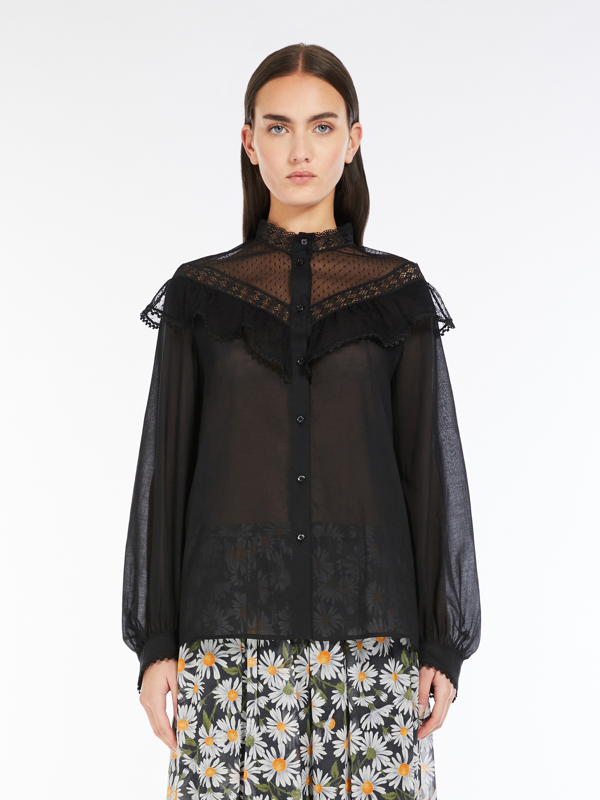 ASTICE1234 Cotton voile shirt - 3