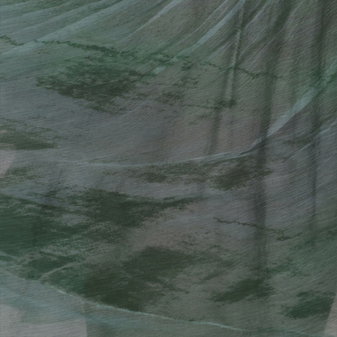 Long Empire-Style Pure Silk Dress - 5