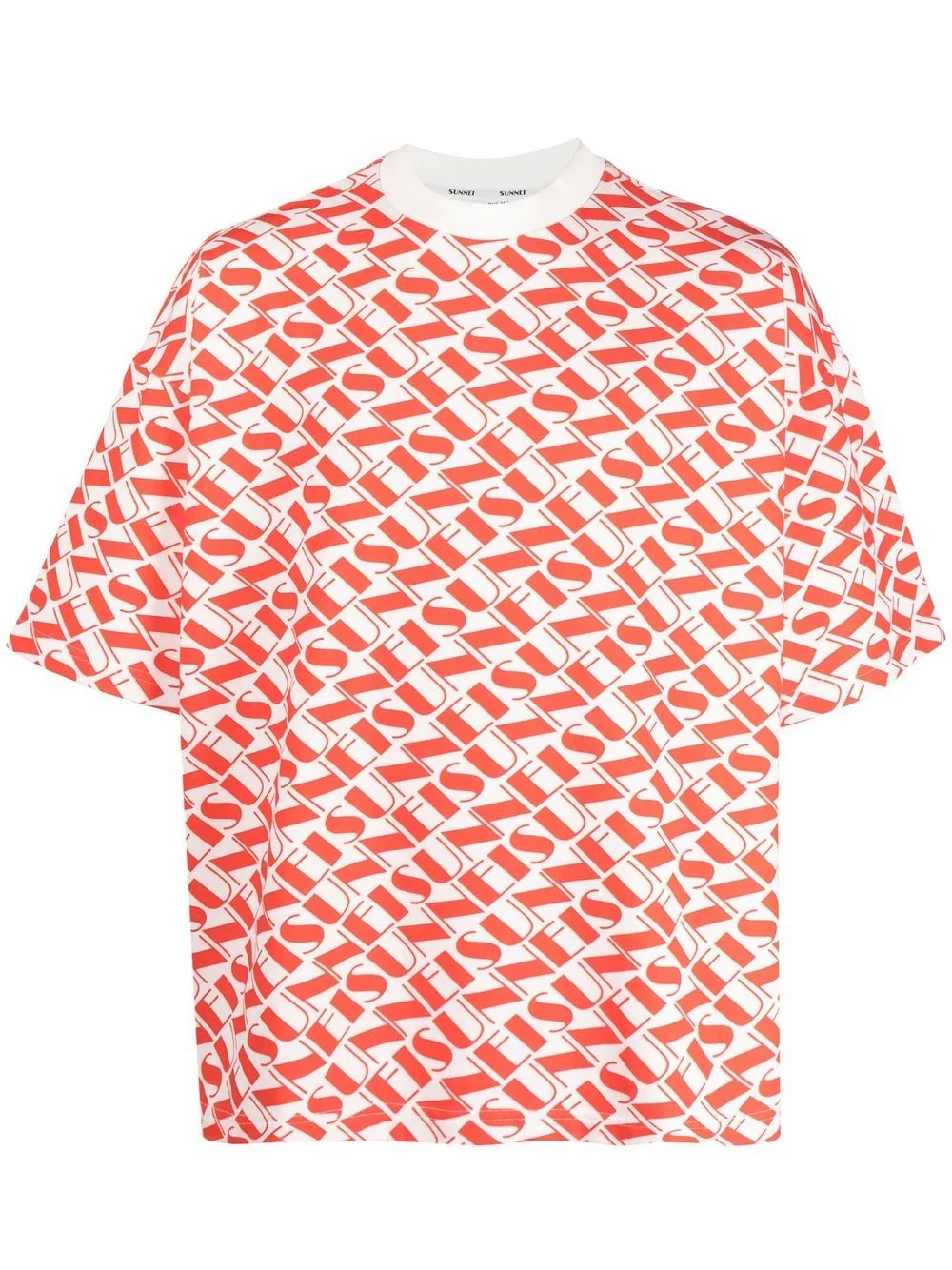 logo-print T-shirt - 1