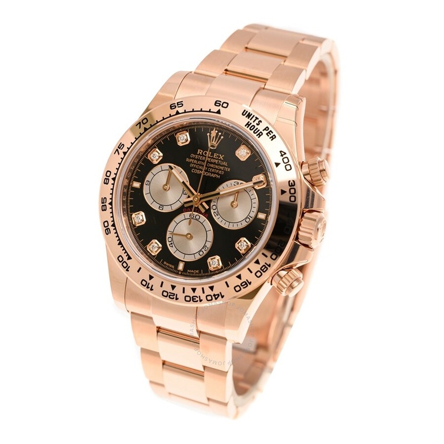 Rolex Daytona Chronograph Automatic Diamond Black Dial Men's Watch 126505-0002 - 3