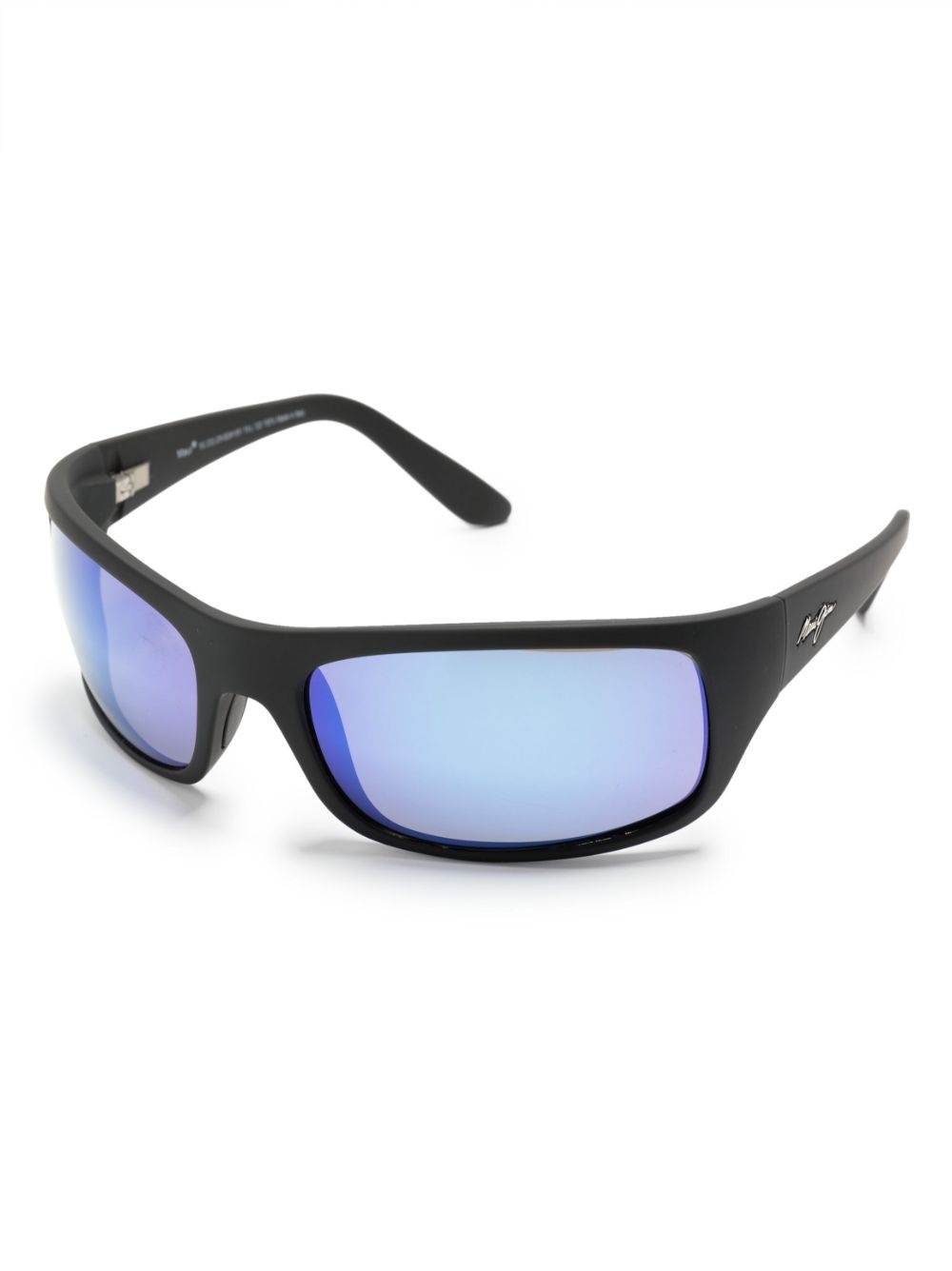 mirrored rectangle-frame sunglasses - 2