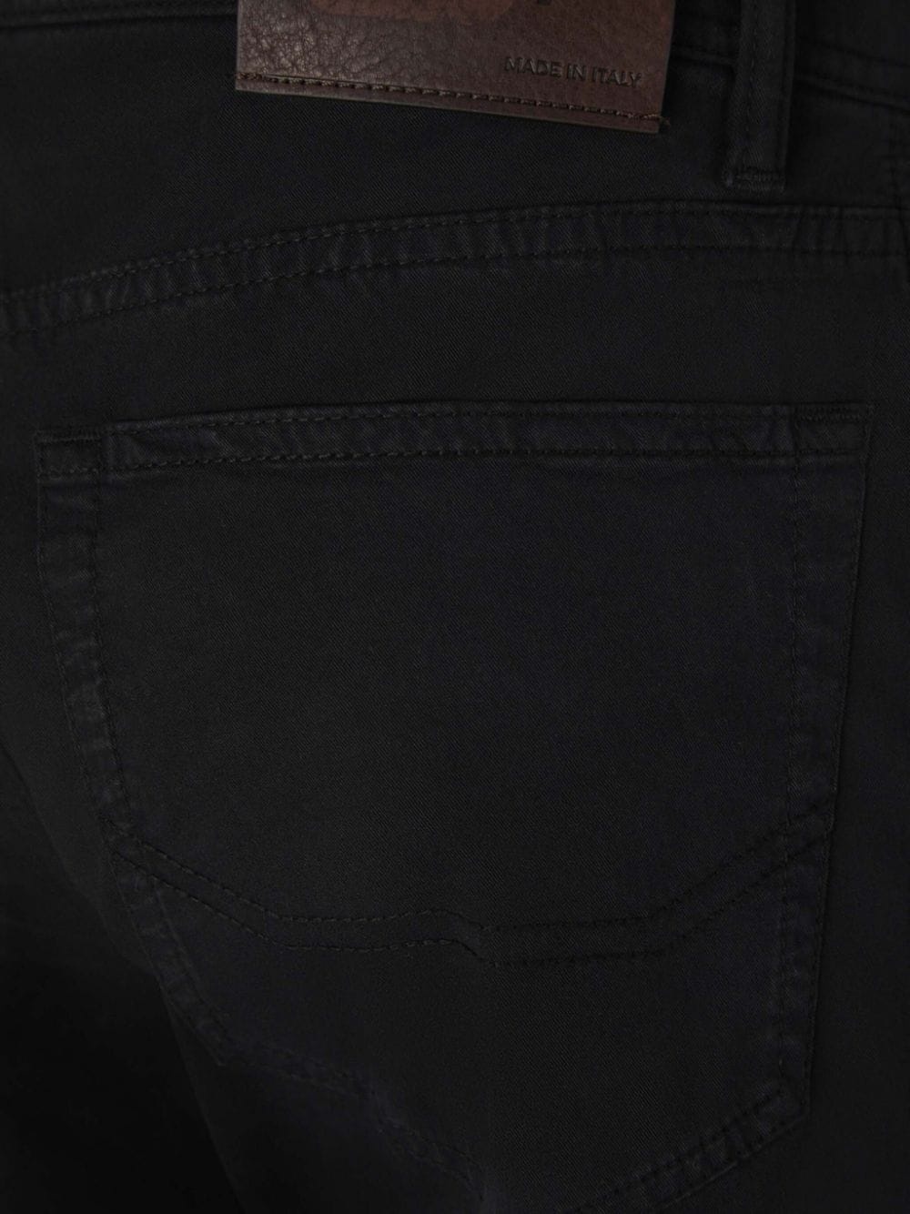 logo-patch straight-leg jeans - 4