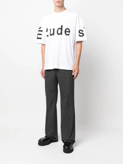 Étude logo-print oversize T-shirt outlook