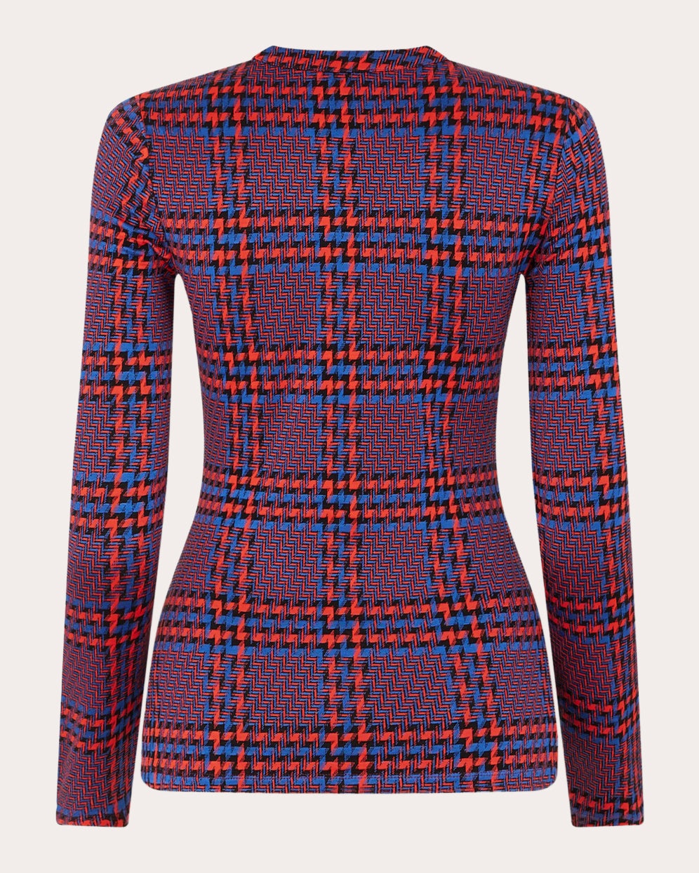 Gathered Printed Crepe Top - 2