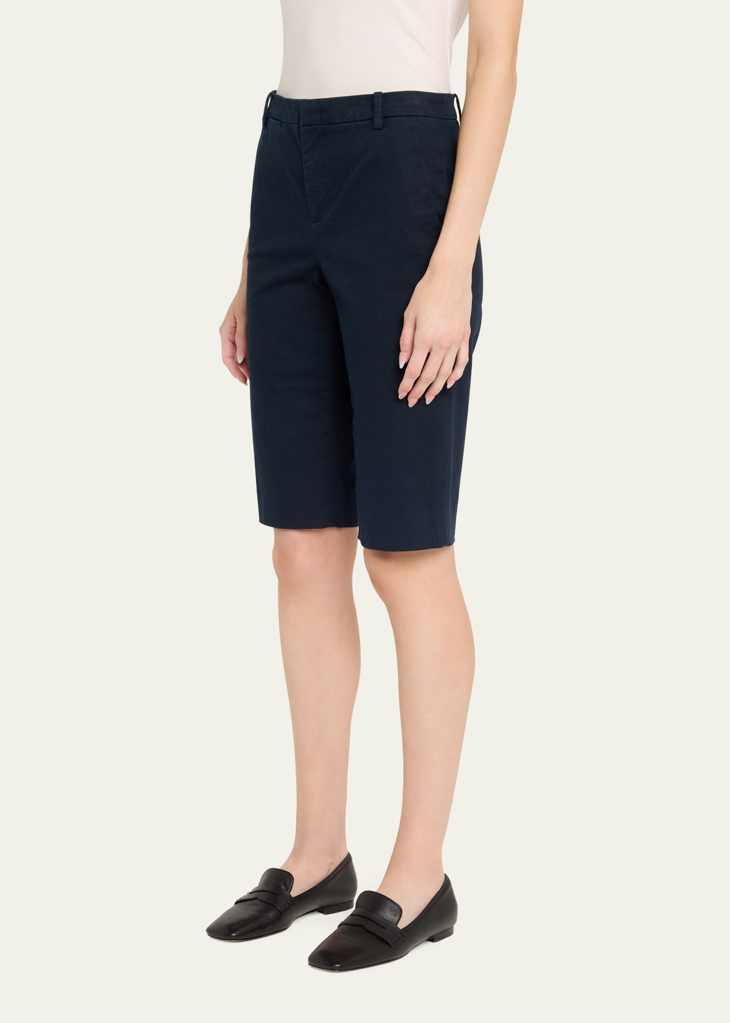 Mid-Rise Chino Shorts - 4