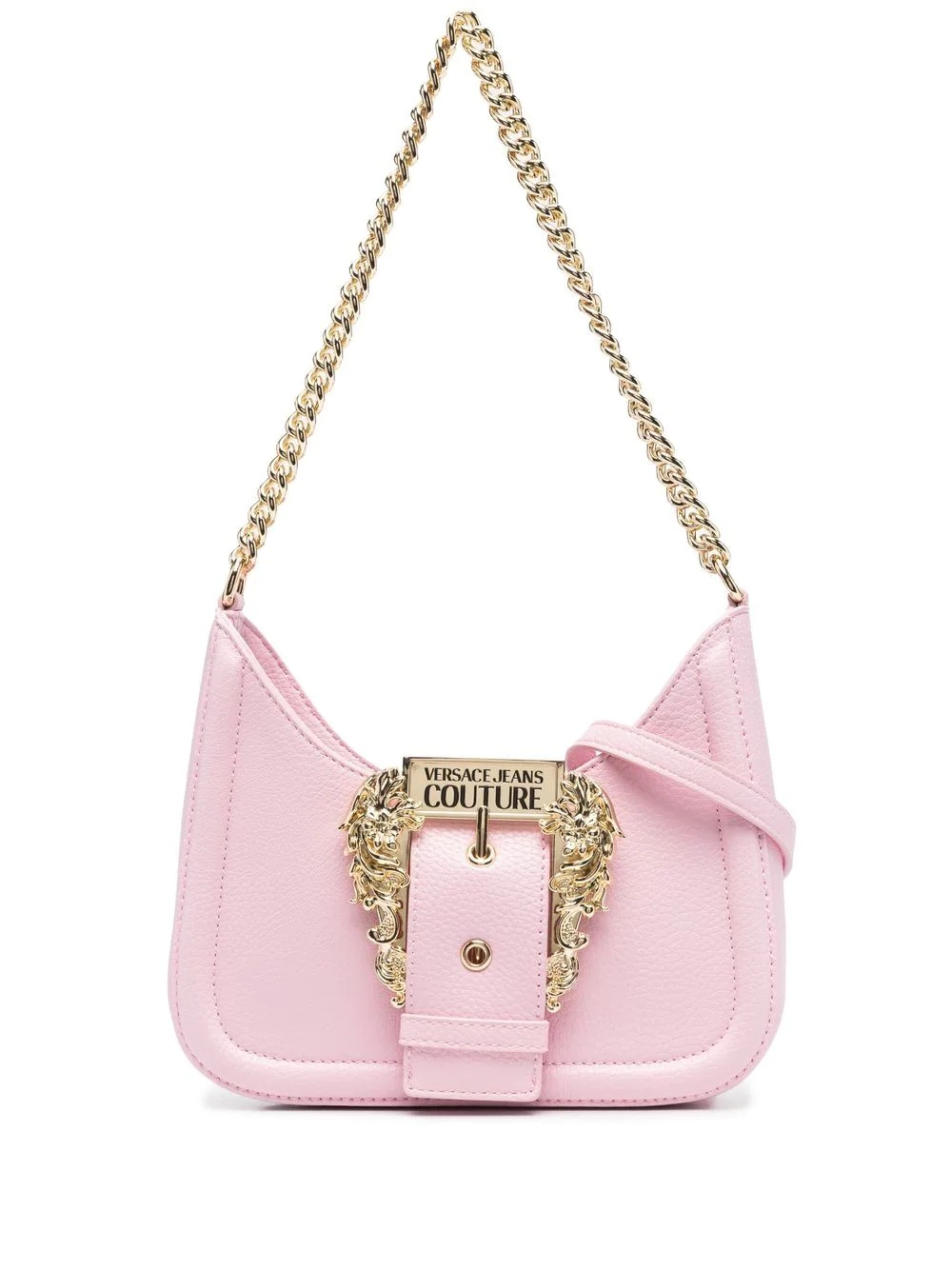 logo-buckle shoulder bag - 1