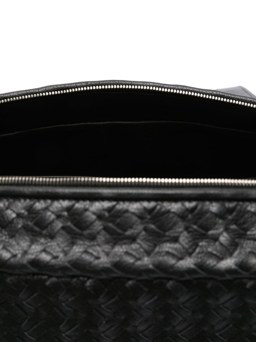 Astra woven leather tote bag - 5