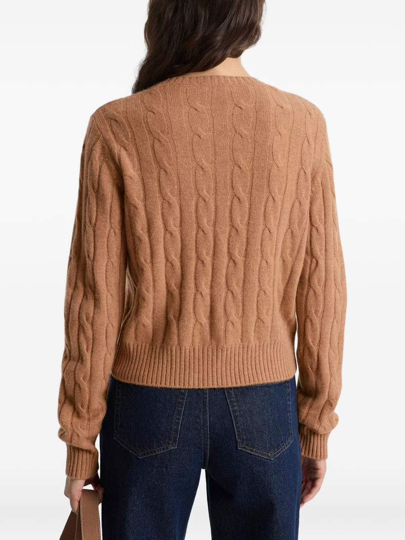 SRC cable-knit buttoned cardigan 3