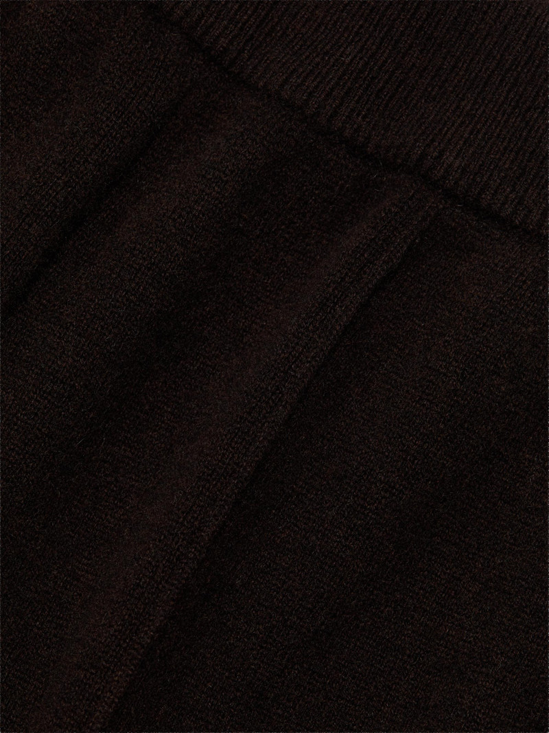 Women's Capsule Aila Cashmere Trousers - Dark Oak 7