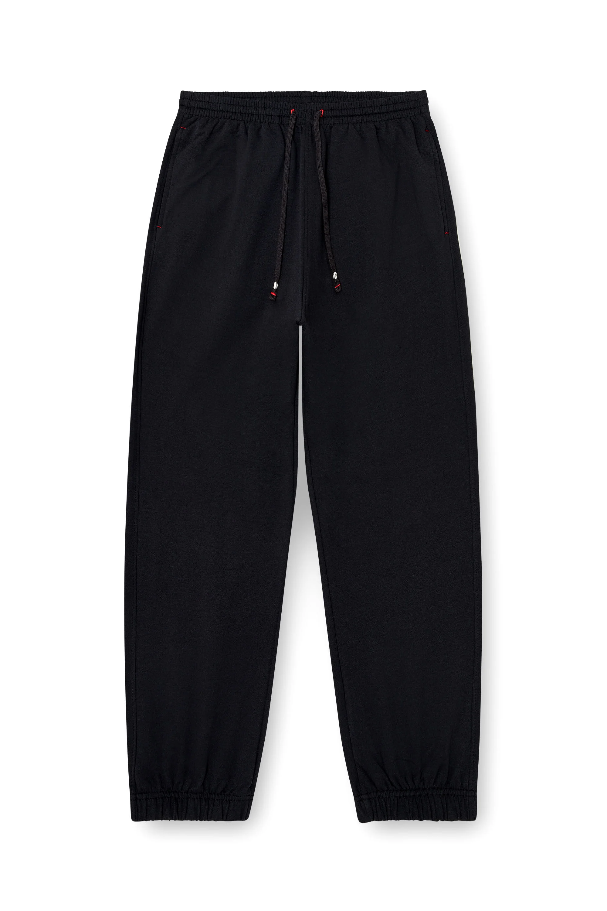 SWEATPANTS IN PEACHED COTTON BLEND - 1