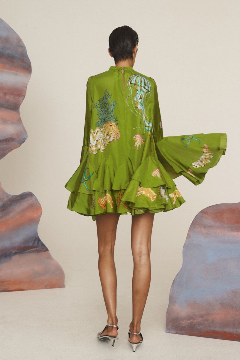 Aquatica Silk Mini Dress Exclusive 6