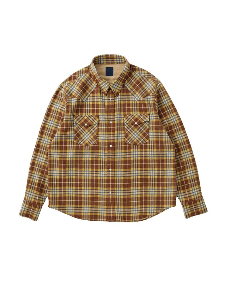 visvim FOUR CORNERS CHECK L/S outlook