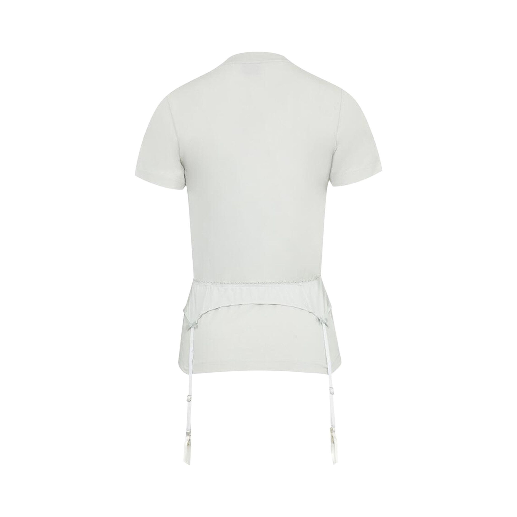 Balenciaga Lingerie T-Shirt 'Dirty White' - 2