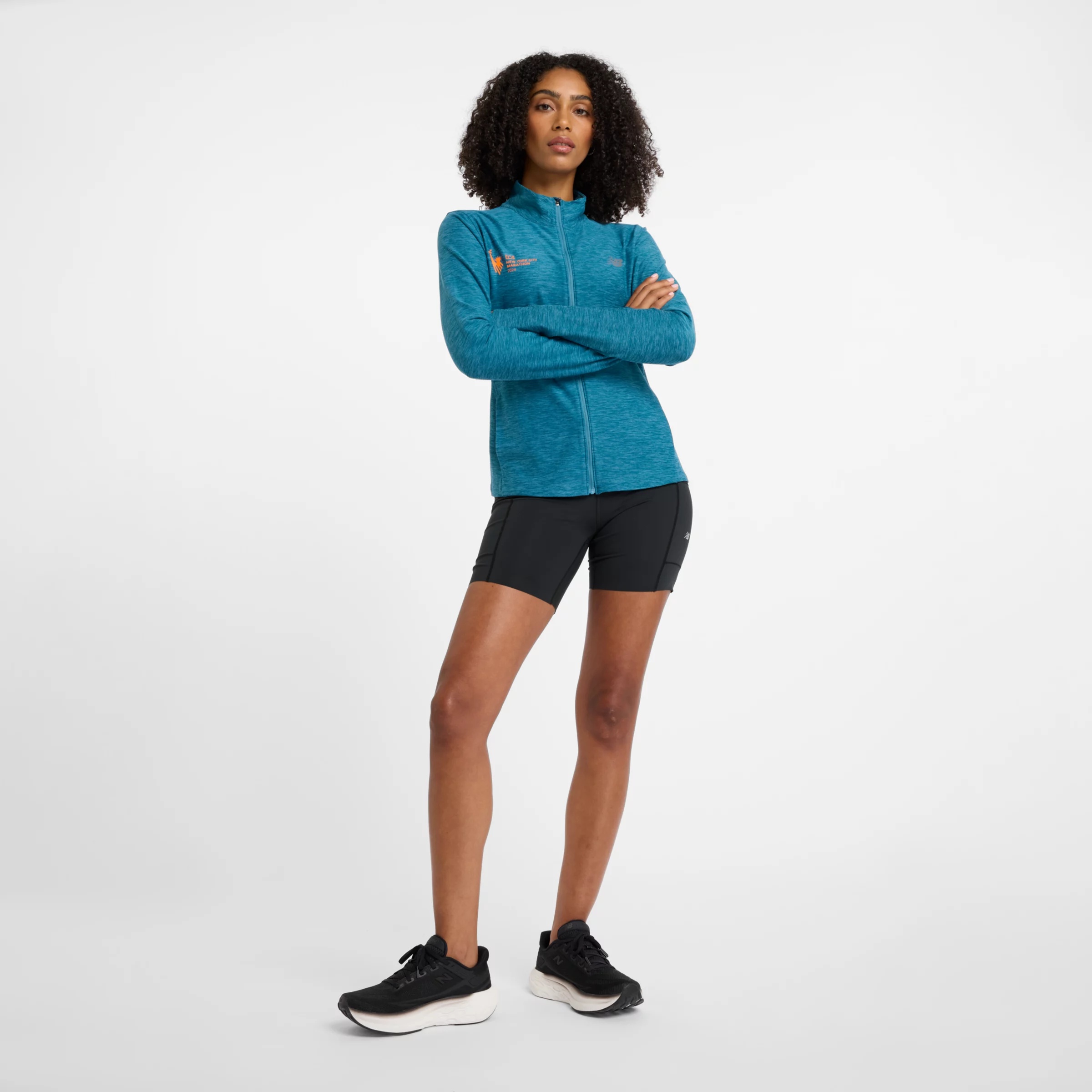 NYC Marathon Space Dye Full Zip - 8