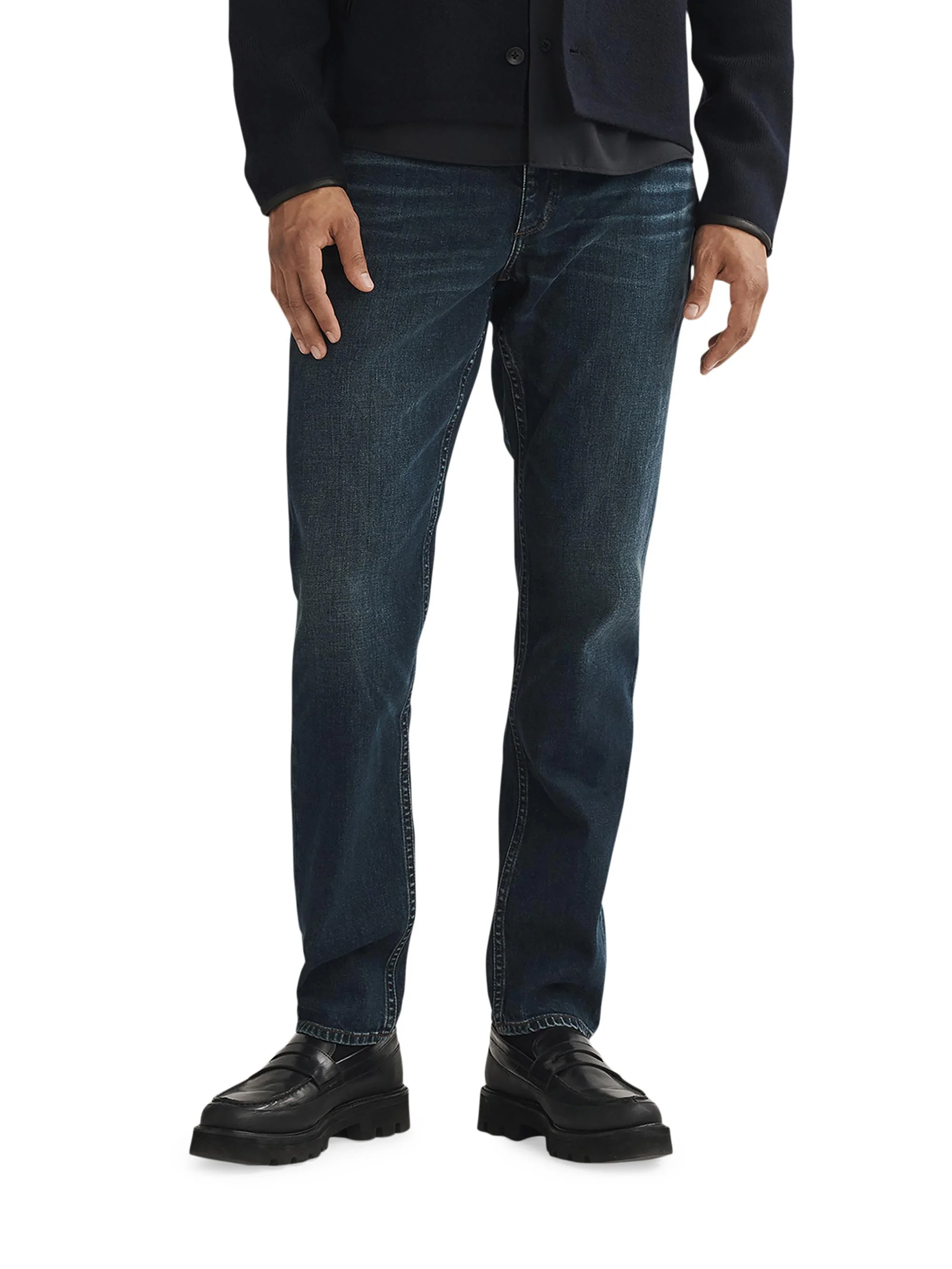 Men's Fit 3 Authentic Stretch Jeans - Cole - 1
