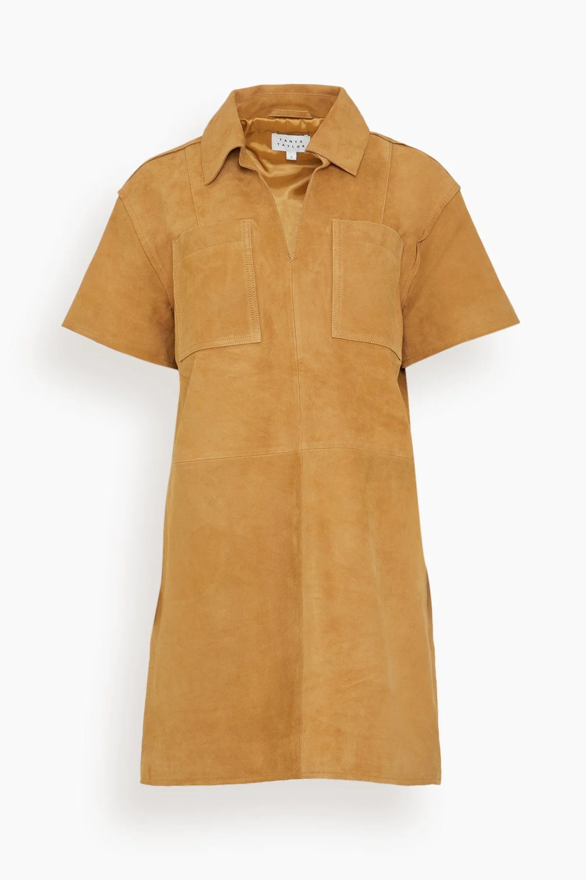 Tabby Dress in Camel - 1