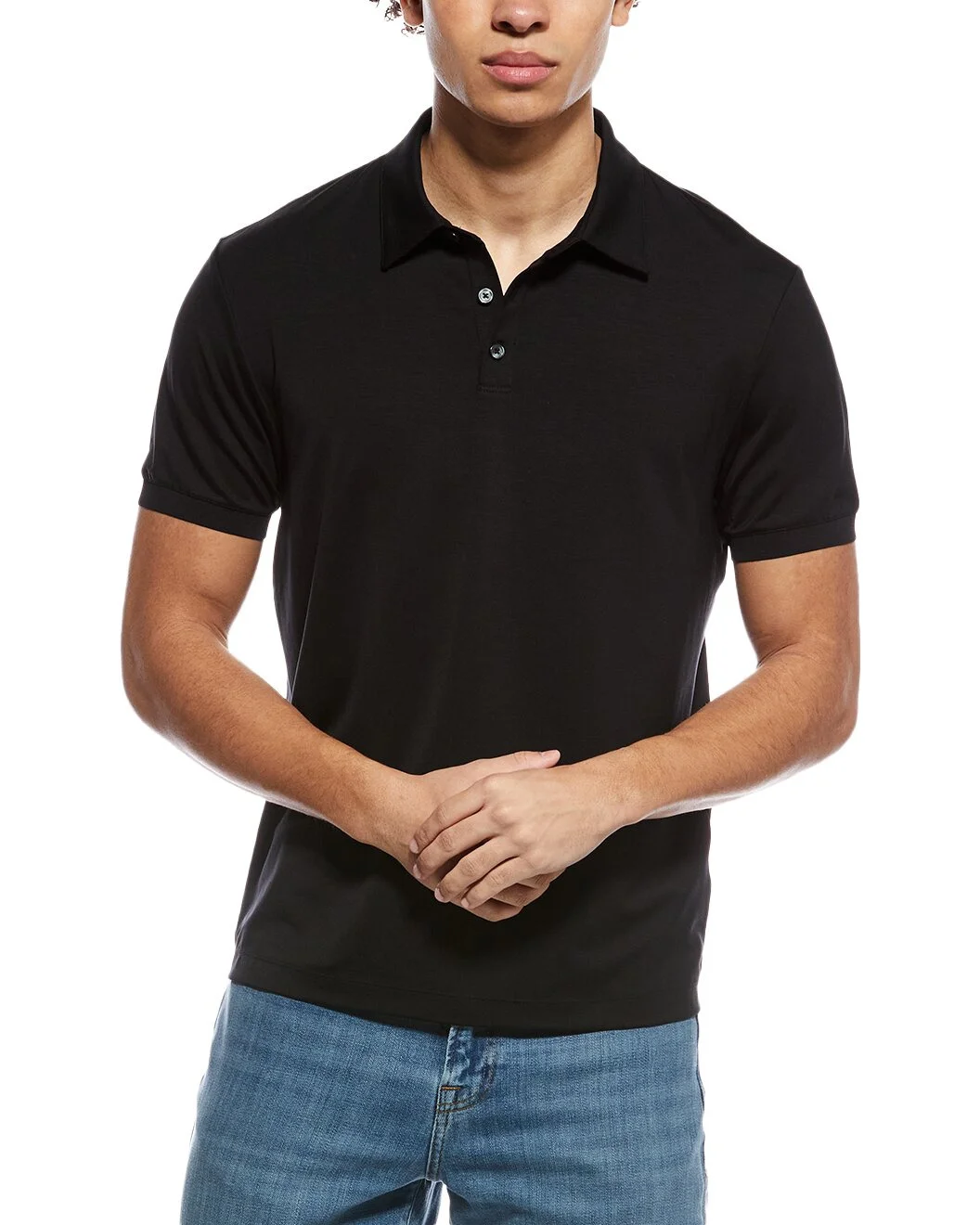 Theory Noran Jersey Polo Shirt - 1