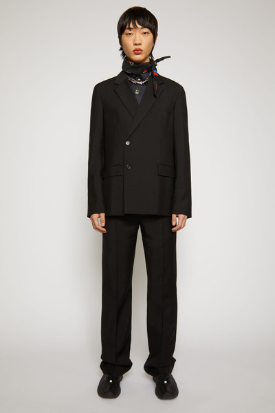 Acne Studios Double-breasted jacket black outlook