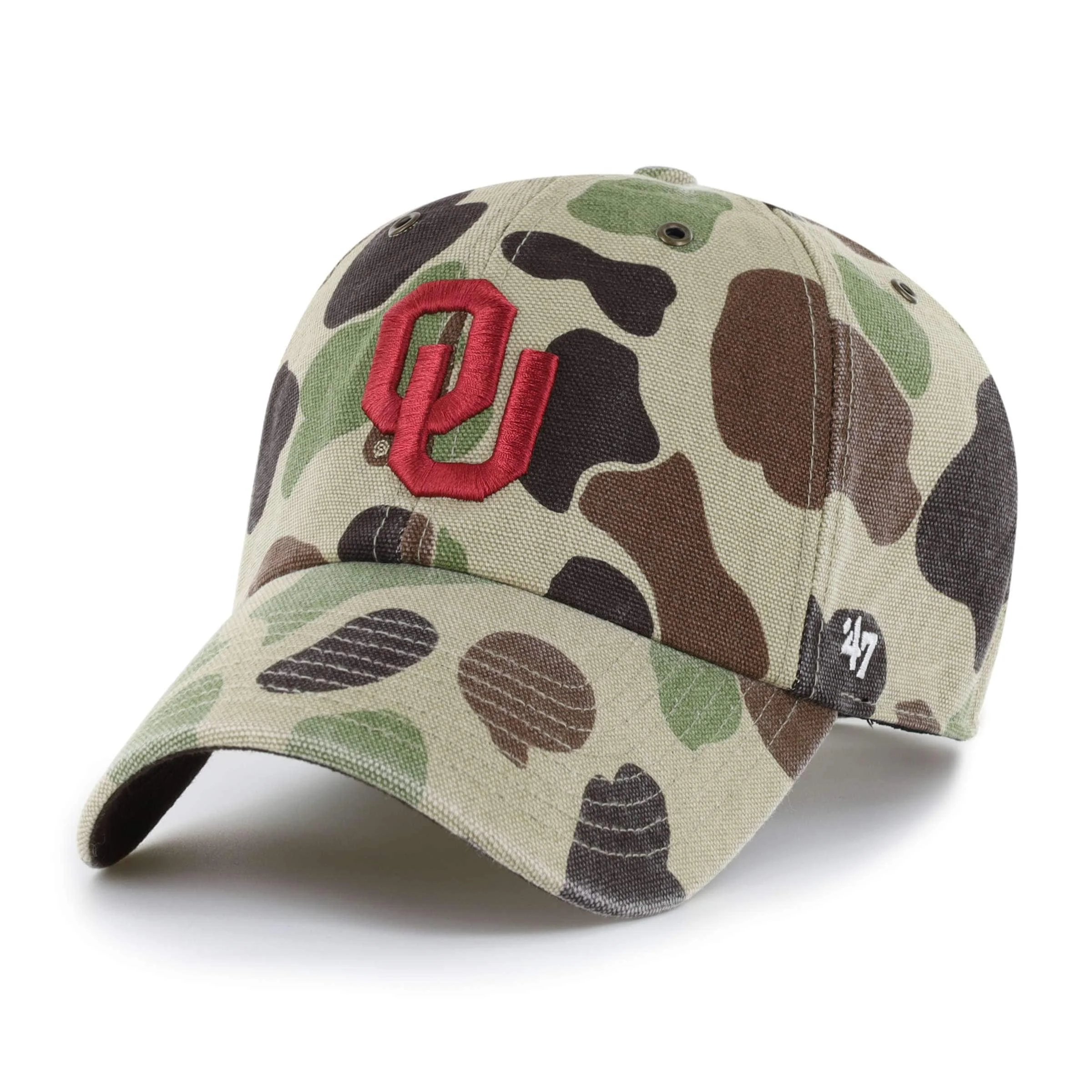 Oklahoma Sooners '47 Camo Clean Up - 1