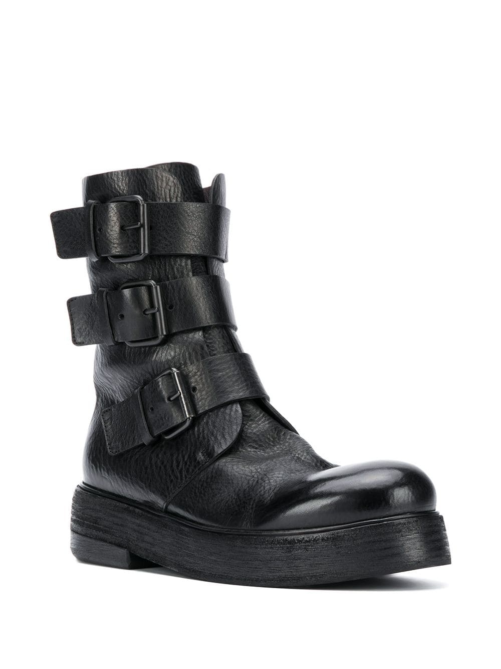 triple buckle boots - 2