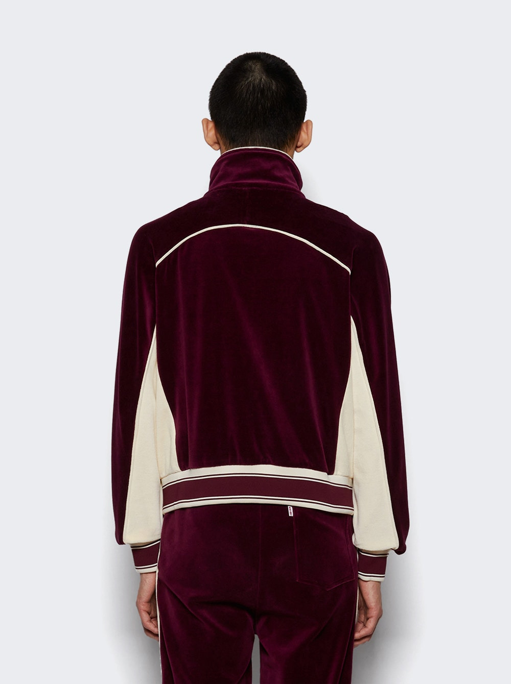 Lm Track Jacket Burgundy - 4