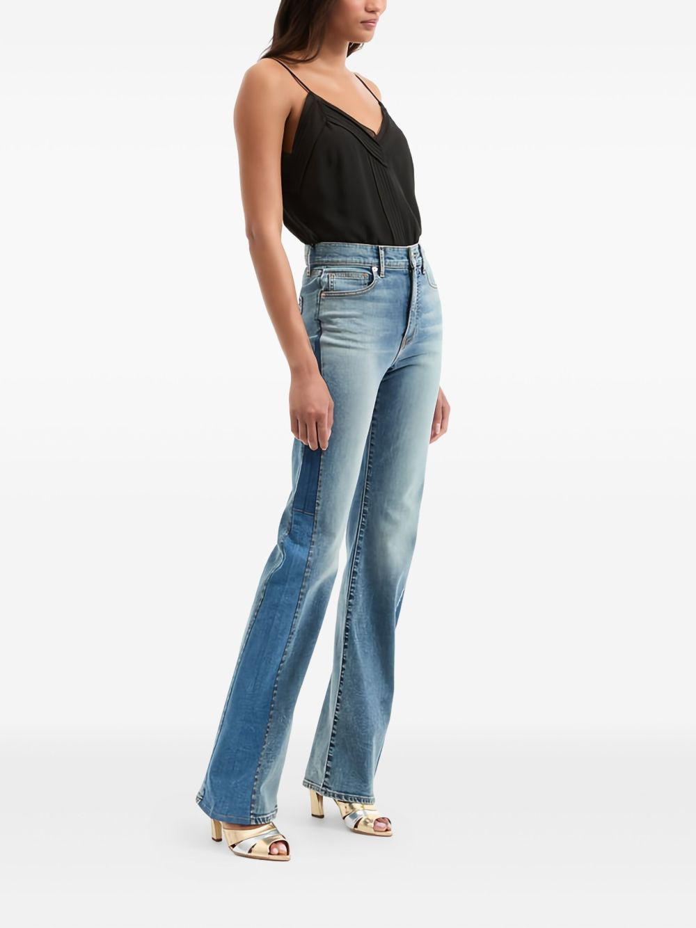 Baverly contrast-stitching jeans - 3