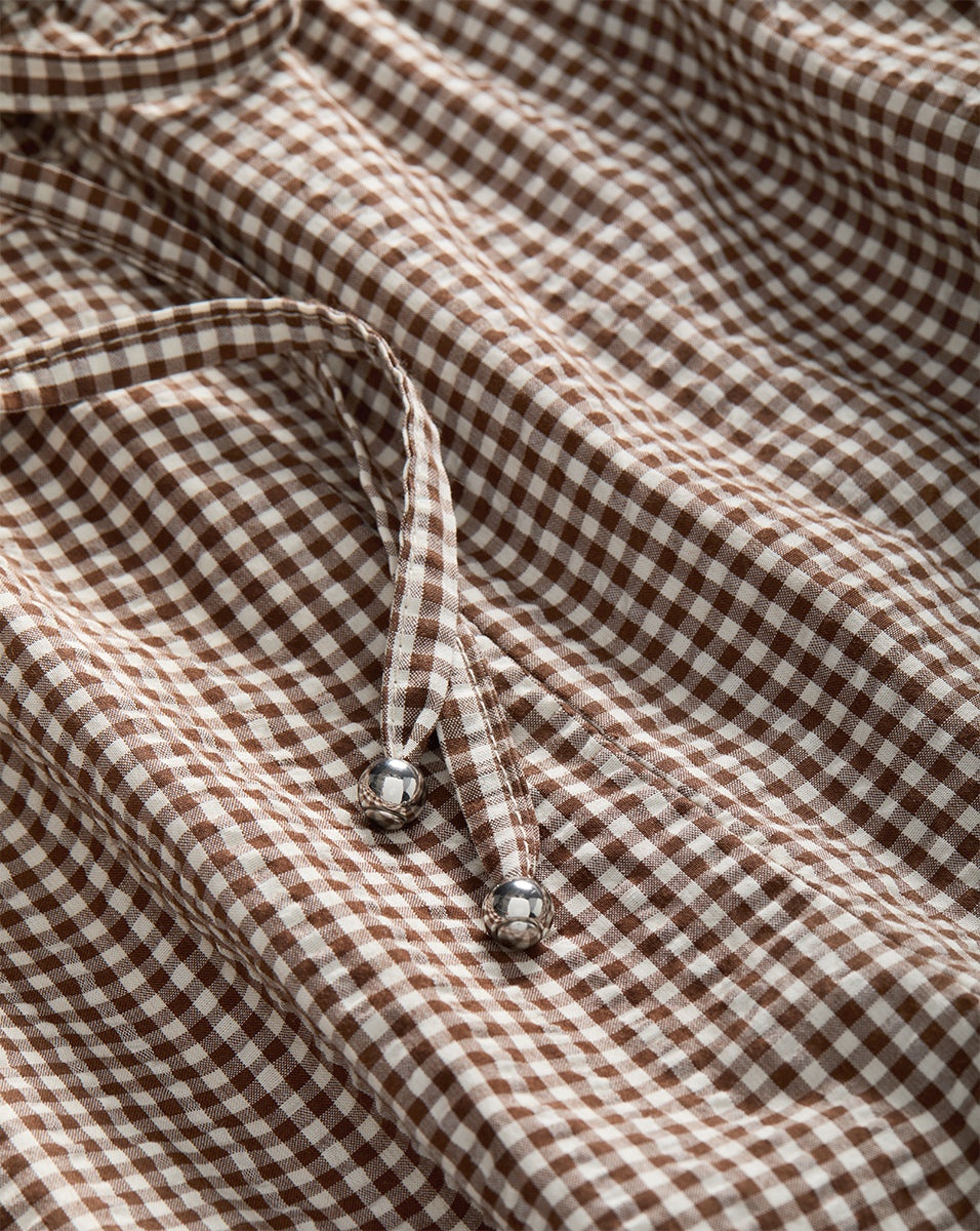 TIJANA GINGHAM SHORT - 6