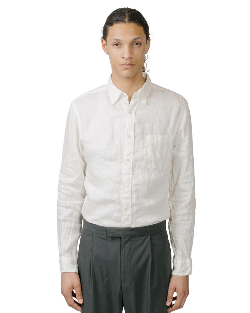 BEAMS PLUS B.D. Linen Oxford White outlook