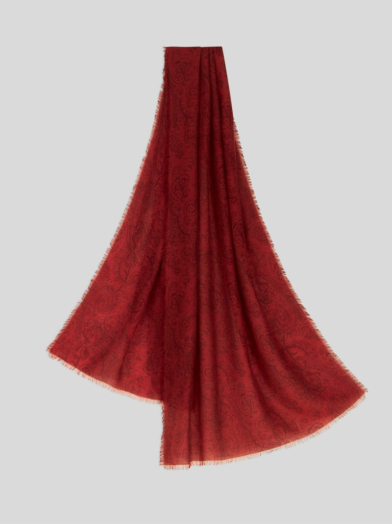 WOOL, CASHMERE AND SILK SCARF 1