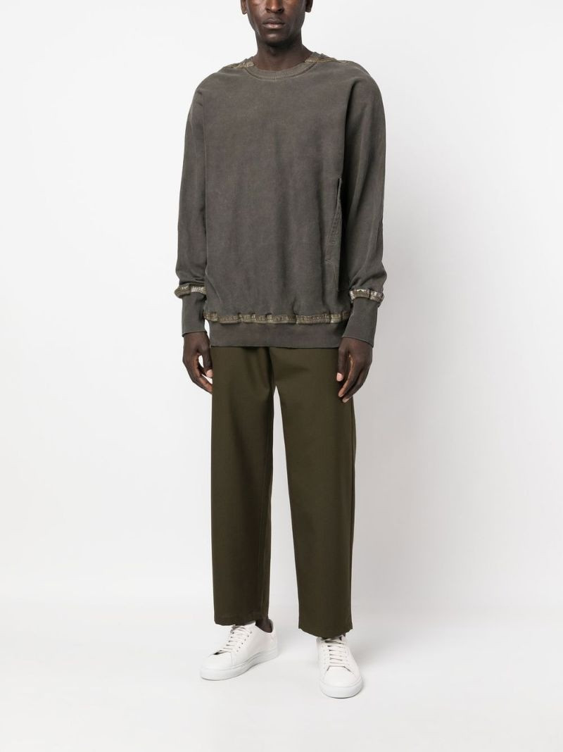 Isaac Sellam acid-wash crew neck jumper outlook