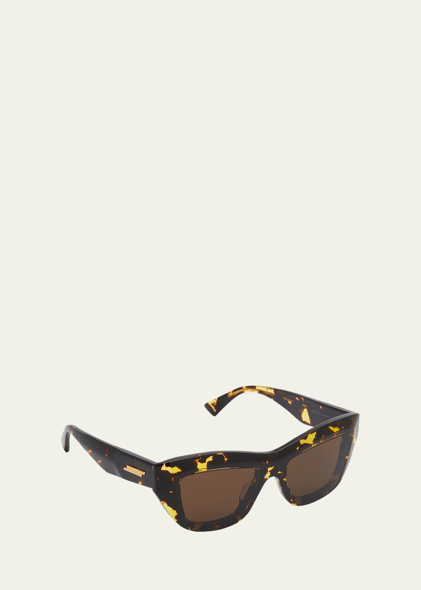 Raised Logo Acetate Cat-Eye Sunglasses - 2