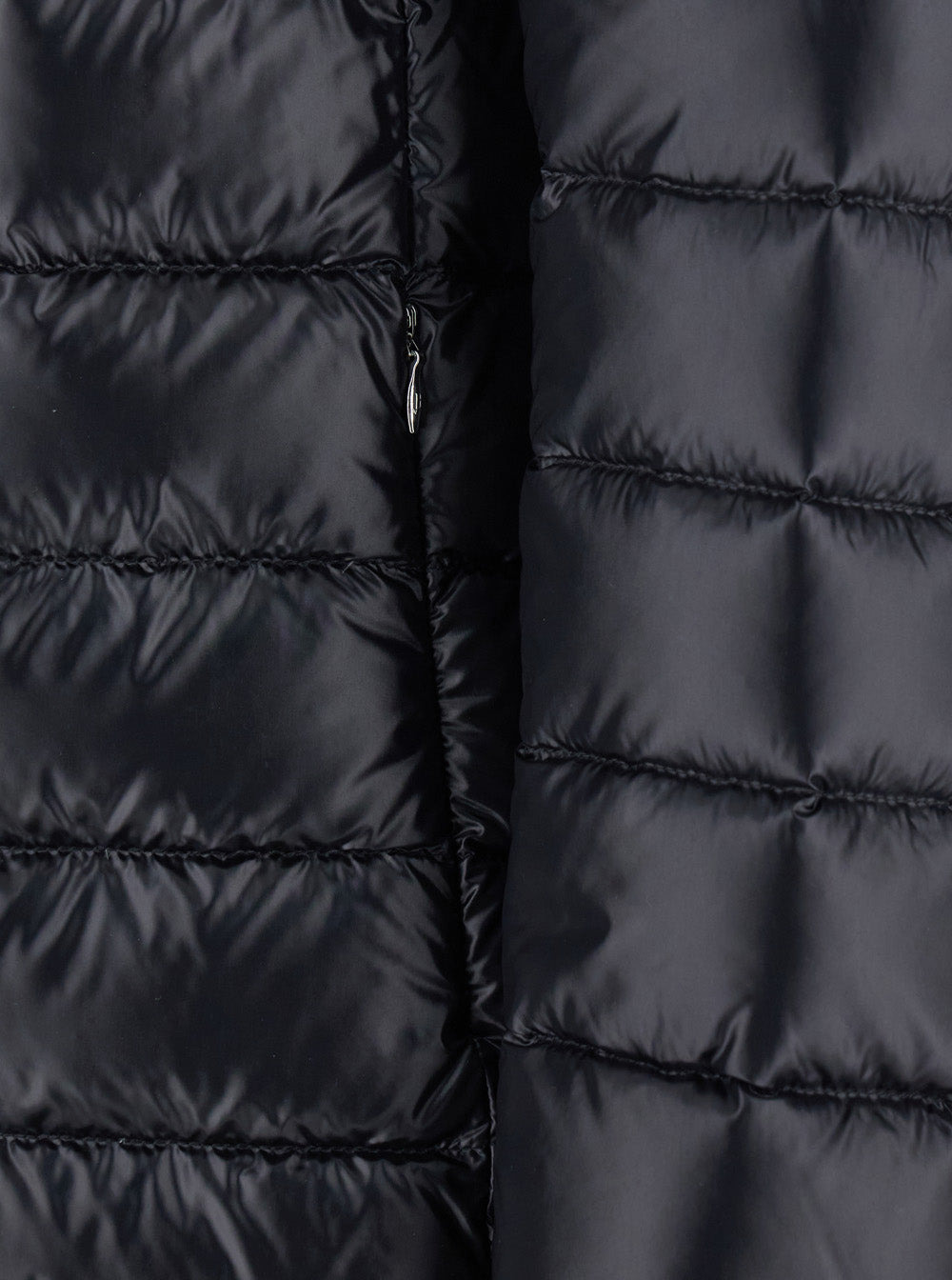 Herno Women Black Down Jacket With Fixed Hood And Two Front Welt Pockets With Zip In Tech Fabric Wom - 3