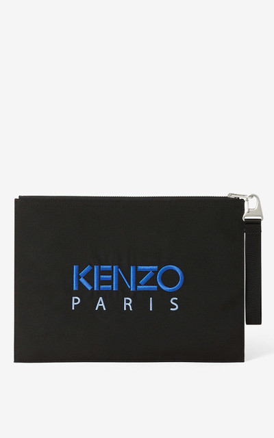 KENZO Canvas Kampus Tiger pouch outlook