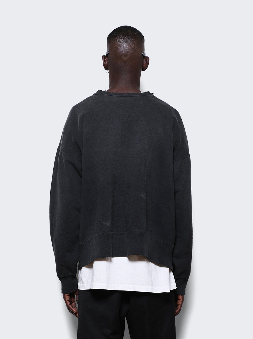 St.tears Pullover Sweater Black - 5