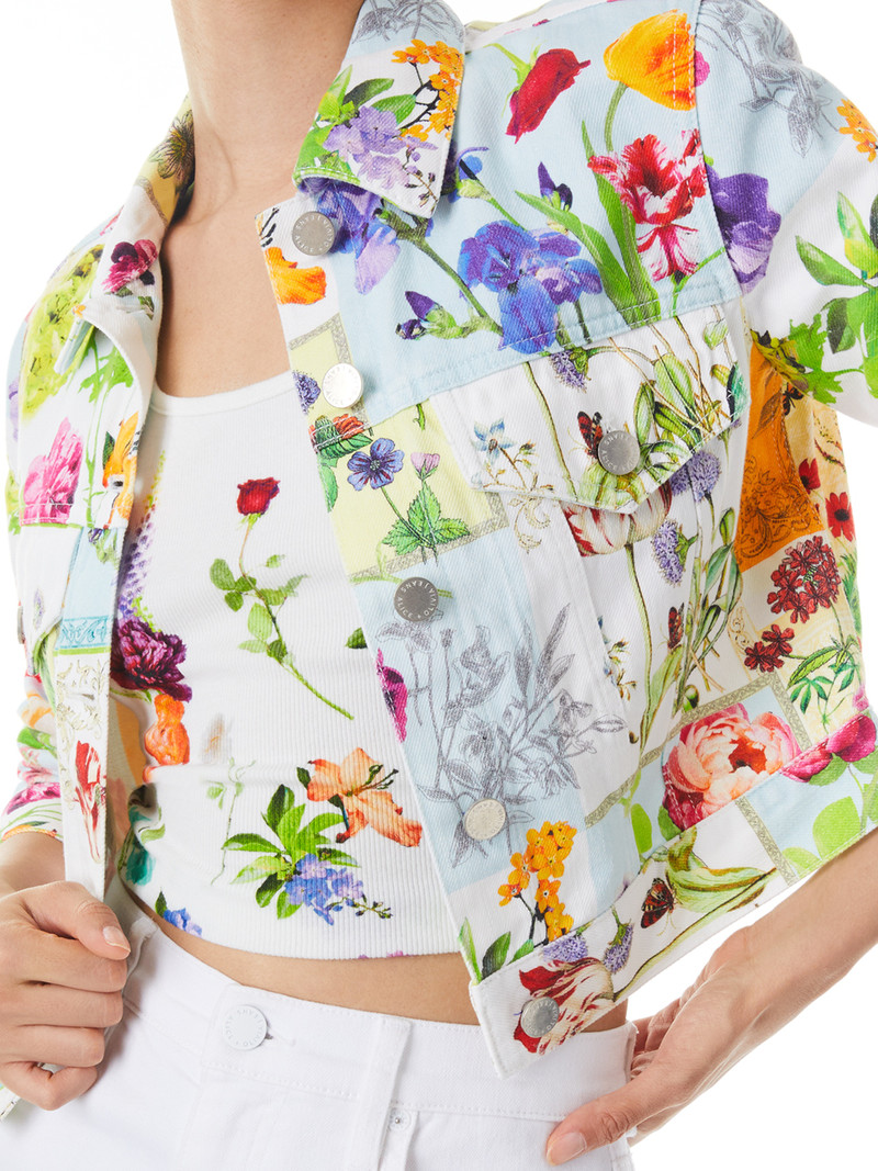 CHLOE BOXY CROPPED JACKET 4