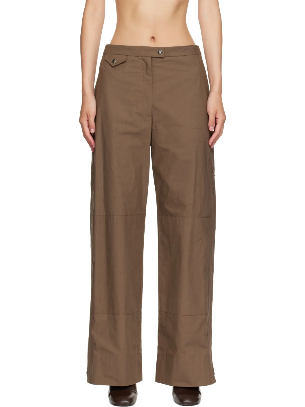 Brown Gemma Trousers - 1