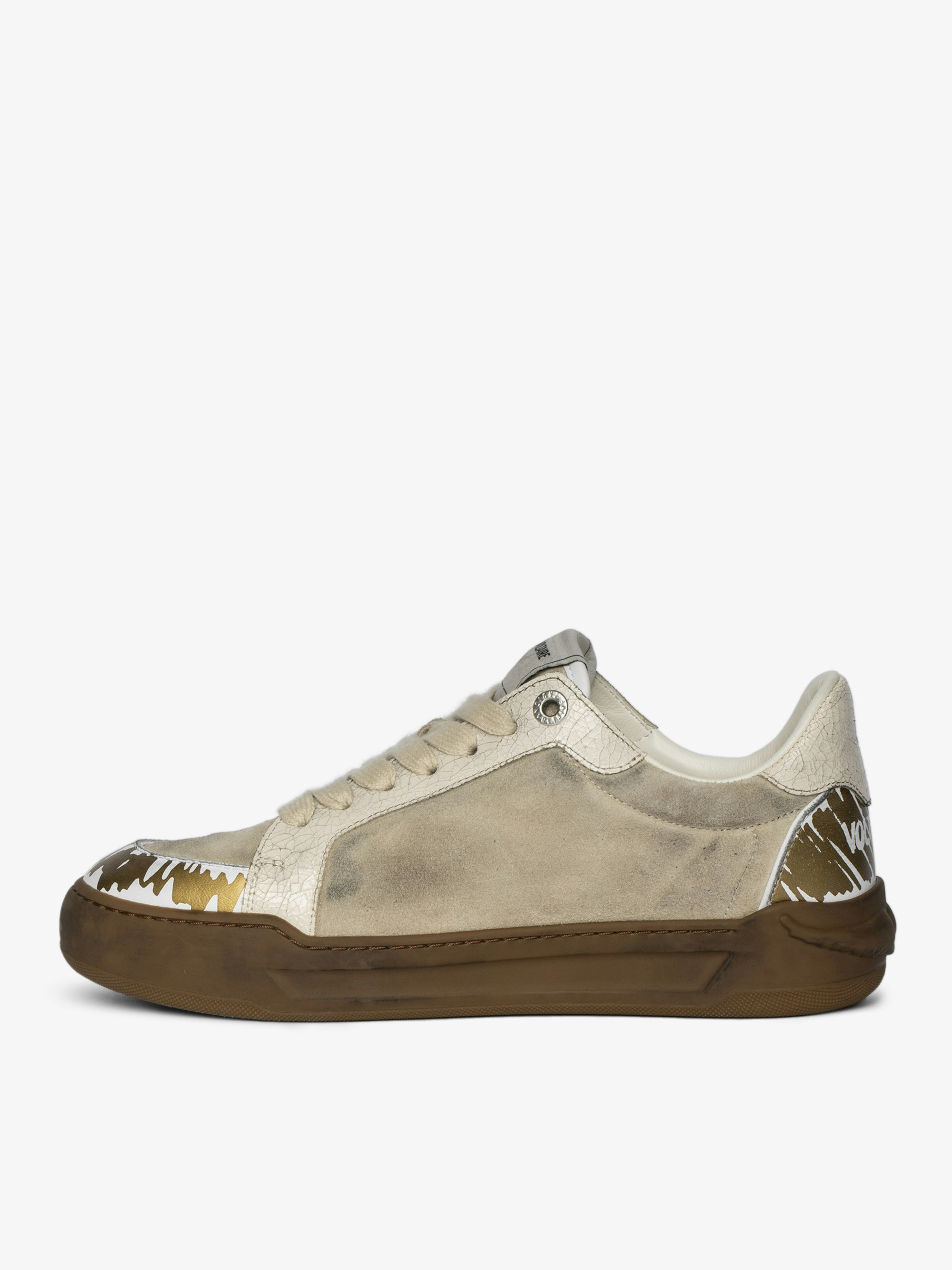 Basses Fly Wings Cracked Sneakers - 3