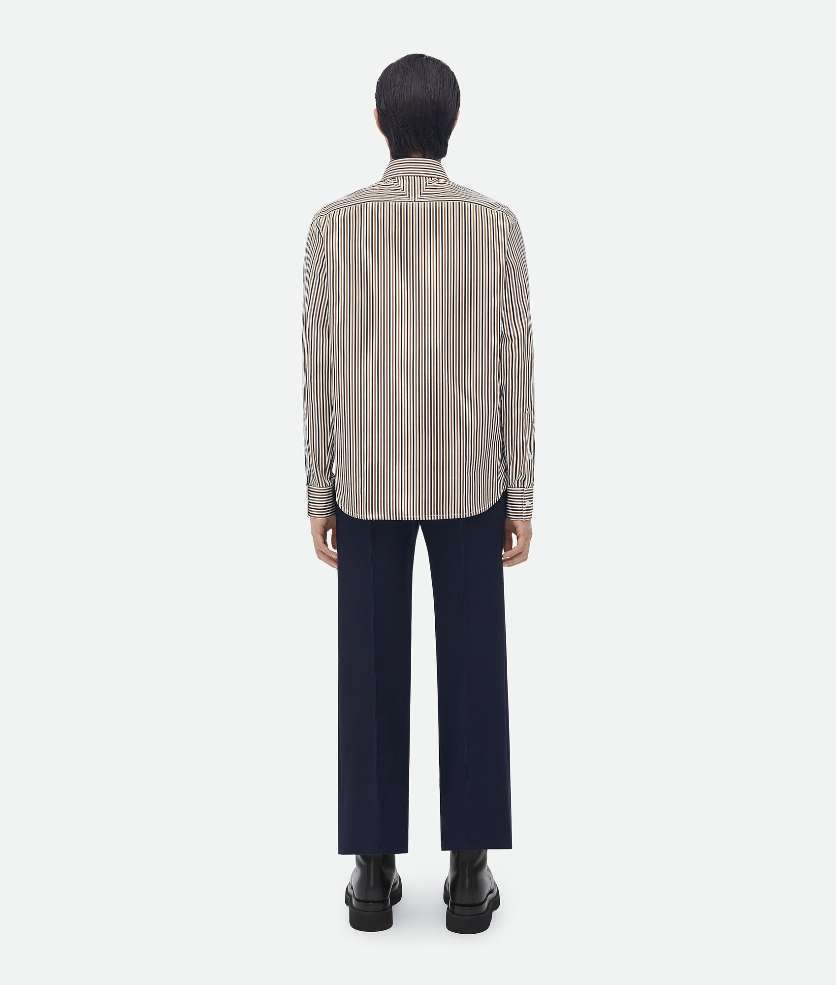 striped cotton shirt - 3