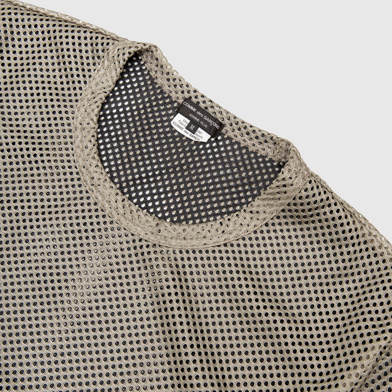Comme des Garçons Homme Plus DOUBLE LAYERED MESH JERSEY L/S SHIRT outlook