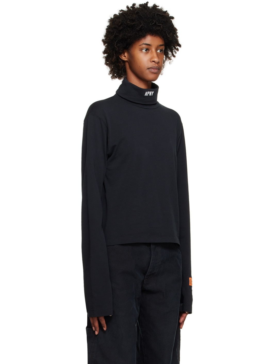 Black 'HPNY' Turtleneck - 2