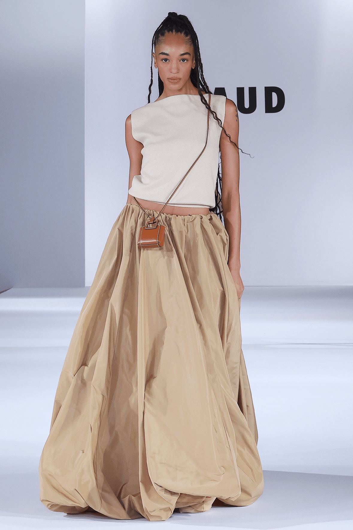 STAUD BELLAGIO SKIRT FAWN - 6