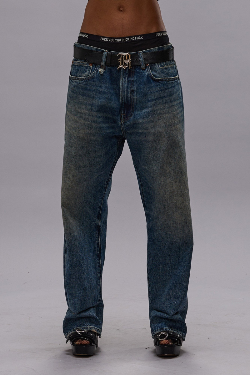 CUFFED X-BF JEAN - ASPEN SELVEDGE BLUE - R13 1