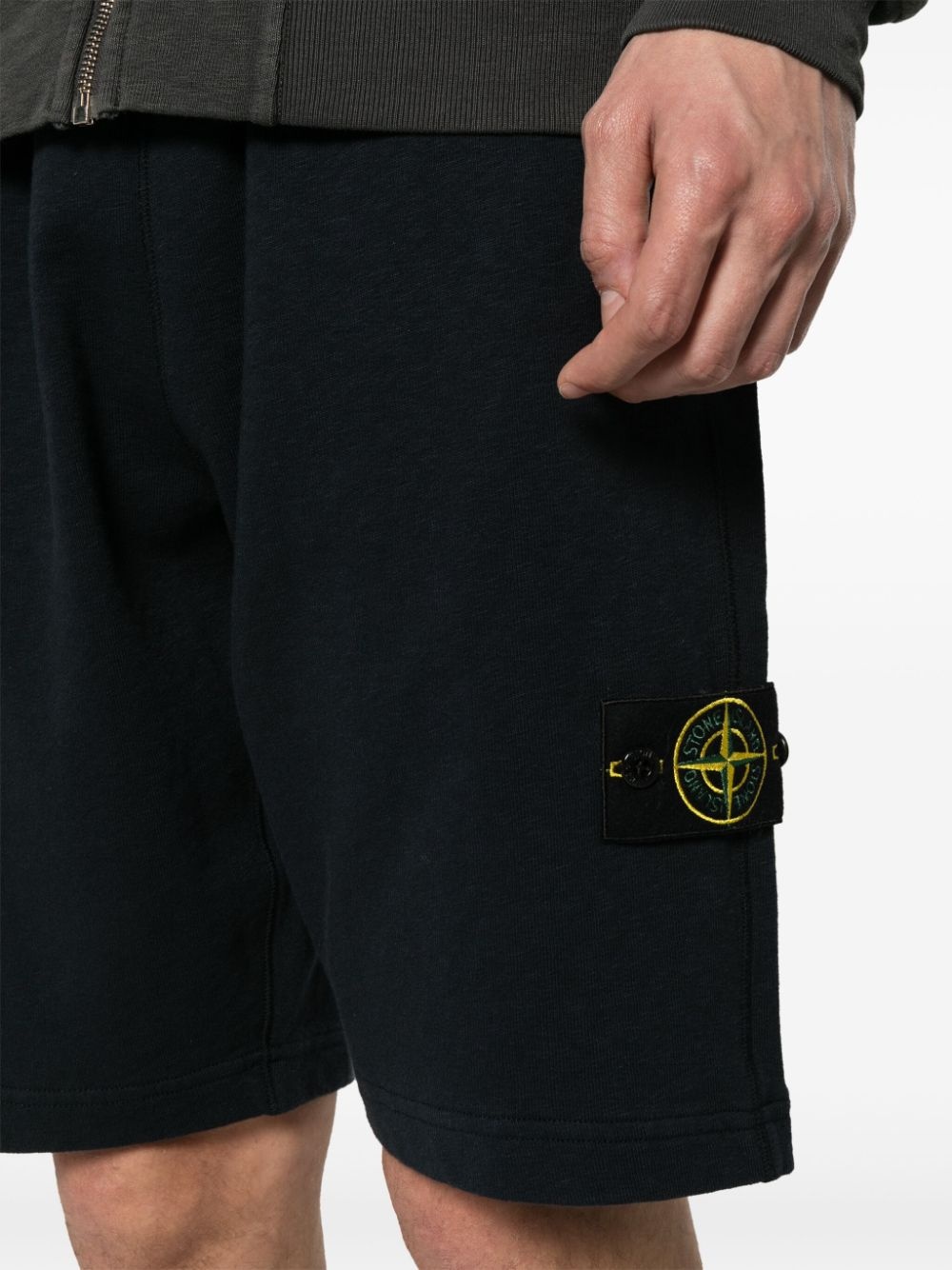 Compass cotton bermuda shorts - 5
